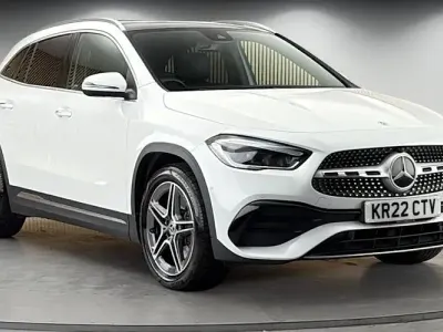 Used Mercedes GLA250 AMG line 224 HP (164 kW) 2022 Digital white SUV