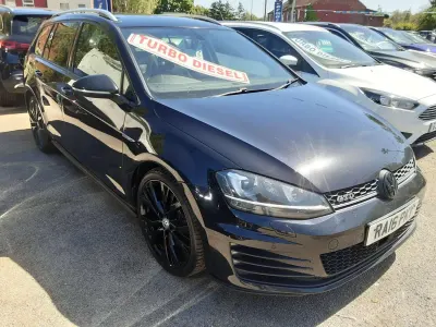 Używany VW Golf VII GTD 150 KM (110 kW) 2016 Czarny Kombi
