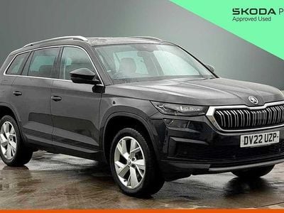 Used Skoda Kodiaq SE L 110 HP (80 kW) 2022 Black magic pearl effect SUV