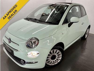 Używany Fiat 500 Lounge 2015 Zielony Hatchback