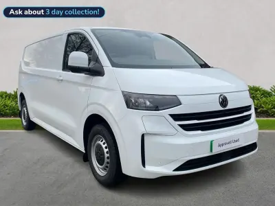 New VW Transporter 100 kW (136 HP) 2025 White Van