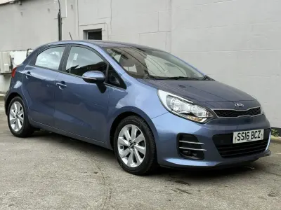 Used Kia Rio 2016 Blue Hatchback