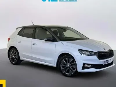 Used Skoda Fabia Colour Edition 95 HP (69 kW) 2023 White Hatchback