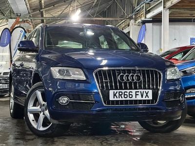 Used Audi Q5 S-Line 190 HP (139 kW) 2016 Blue SUV