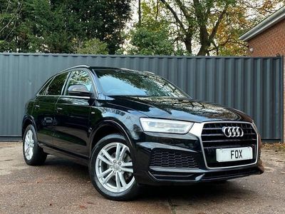 Used Audi Q3 S-Line 150 HP (110 kW) 2017 Black SUV