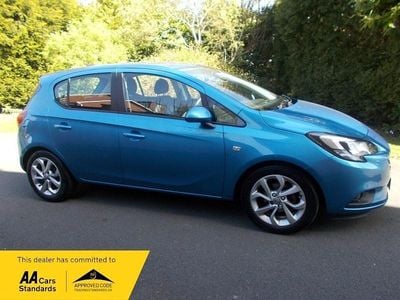 Used Vauxhall Corsa 90 HP (66 kW) 2017 Blue Hatchback