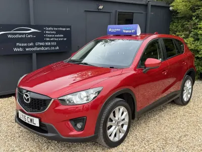 Second-hand Mazda CX-5 Inclusive 175 CP (128 kW) 2015 Roșu SUV