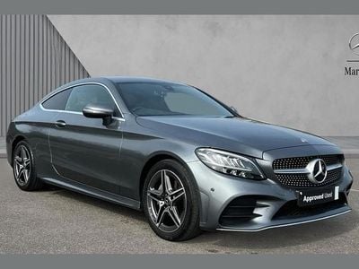 Used Mercedes C200 AMG line 180 HP (132 kW) 2022 Grey Coupe