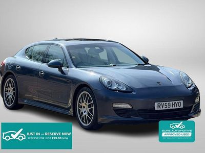 Used Porsche Panamera 400 HP (294 kW) 2009 Blue Hatchback