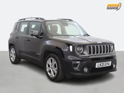 Used Jeep Renegade Limited 150 HP (110 kW) 2021 Black SUV