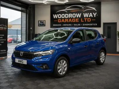 Used Dacia Sandero Ambiance 2017 Blue Hatchback