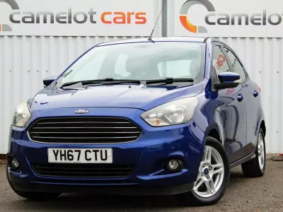 Second-hand Ford Ka Plus Zetec 2017 Albastru Hatchback