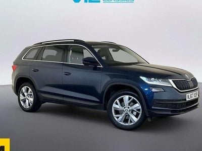 Used Skoda Kodiaq SE L 150 HP (110 kW) 2017 Blue SUV