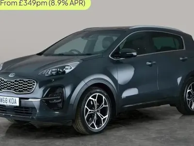 Begagnad Kia Sportage GT-Line S 185 HK (136 kW) 2018 Grå SUV