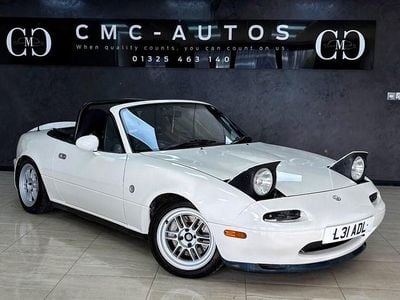 Used Mazda MX5 130 HP (95 kW) 1994 White Cabriolet