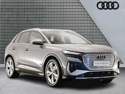 Used Audi Q4 e-tron S-Line 150 kW (204 HP) 2025 Grey SUV