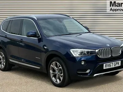 Used BMW X3 xLine 190 HP (139 kW) 2017 Blue SUV