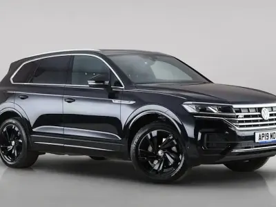 Used VW Touareg R-line 286 HP (210 kW) 2019 Black SUV