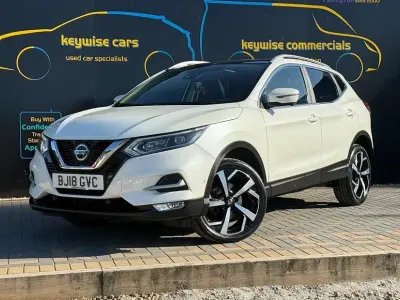 Used Nissan Qashqai Tekna 130 HP (95 kW) 2018 White SUV