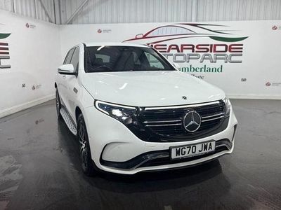 White Used 2020 Mercedes EQC400 AMG line SUV | £17,699 (Good price)