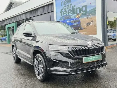 Used Skoda Karoq SportLine 110 HP (80 kW) 2025 Black magic pearl effect SUV