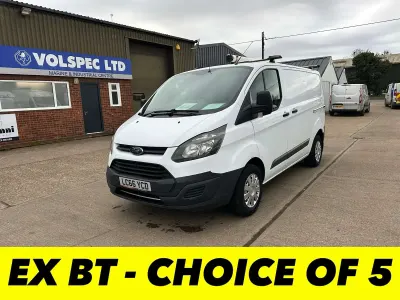 Used Ford Transit Custom 105 HP (77 kW) 2016 White Van