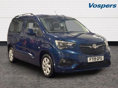 Blue Used 2019 Vauxhall Combo MPV | £13,290 (Good price)