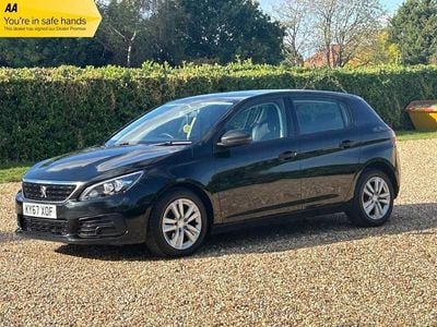 Black Used 2017 Peugeot 308 Access Hatchback | £4,399 (Fair price)