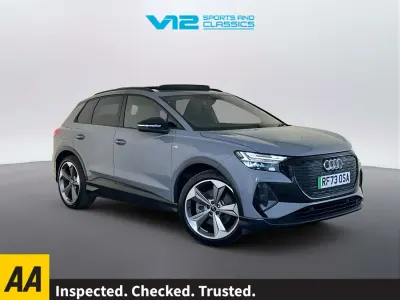 Used Audi Q4 e-tron Advanced 150 kW (204 HP) 2023 Grey SUV