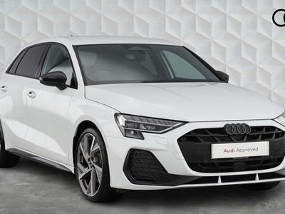 Used Audi A3 Sportback Black Edition 2025 White Hatchback