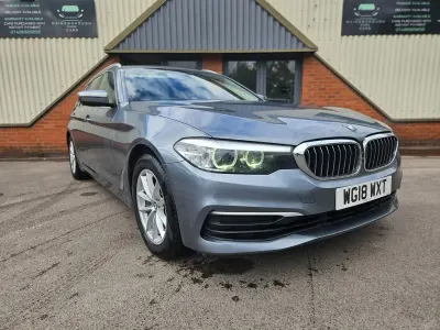 Used BMW 520 Sport Line 2018 Blue Estate