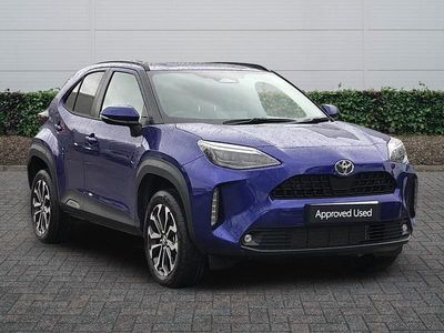 New Toyota Yaris Hybrid Design 2026 Blue Hatchback