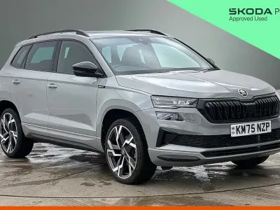 Used Skoda Karoq SportLine 110 HP (80 kW) 2025 Meteor grey SUV