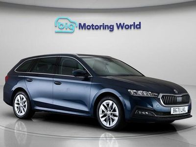 Used Skoda Octavia SE L 201 HP (147 kW) 2022 Blue Estate