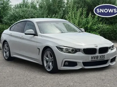 Used BMW 420 M Sport 190 HP (139 kW) 2018 White Coupe