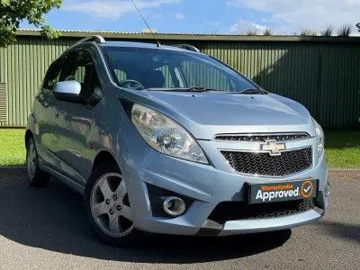 Used Chevrolet Spark LT 81 HP (59 kW) 2010 Blue Hatchback