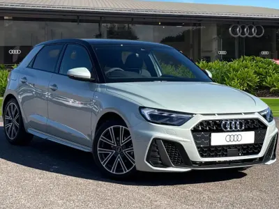 New Audi A1 Sportback S-Line 2026 Silver Hatchback