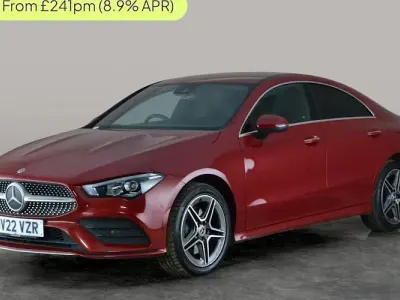 Usado Mercedes CLA250e AMG Line Premium 218 HP (160 kW) 2022 Vermelho Sedan