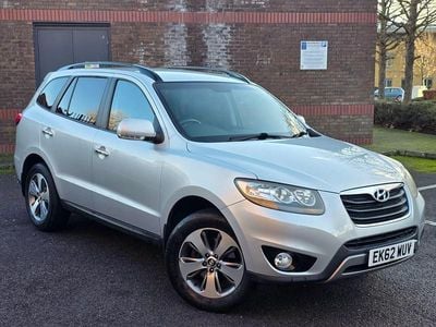 Silver Used 2012 Hyundai Santa Fe Premium SUV | £5,490 (Fair price)