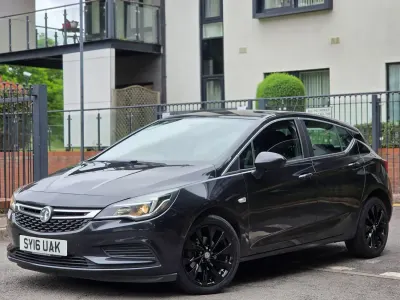 Used Vauxhall Astra 2016 Black Hatchback