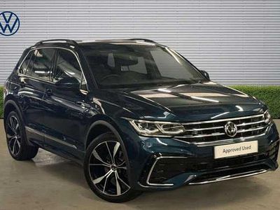 Used VW Tiguan R-line 150 HP (110 kW) 2023 Nightshade blue SUV