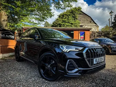 Używany Audi Q3 S-Line 150 KM (110 kW) 2019 Czarny SUV