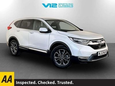 White Used 2022 Honda CR-V Hybrid SUV | £19,995 (Good price)