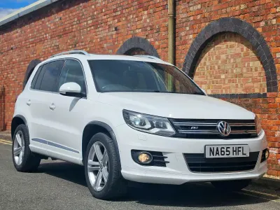 Used VW Tiguan R-line Edition 184 HP (135 kW) 2015 White SUV