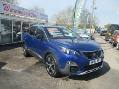 Second-hand Peugeot 3008 GT-line 2017 Albastru SUV