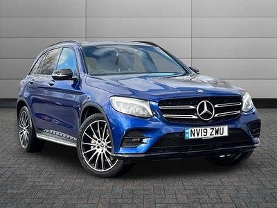 Used Mercedes GLC250 AMG 207 HP (152 kW) 2019 Blue SUV