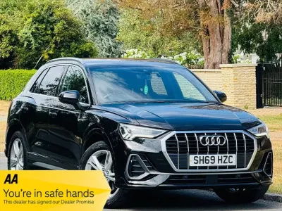 Used Audi Q3 S-Line 190 HP (139 kW) 2019 Black SUV