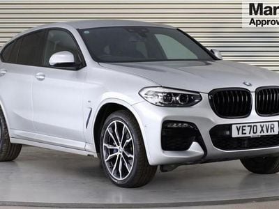Used BMW X4 M Sport 190 HP (139 kW) 2020 Silver SUV