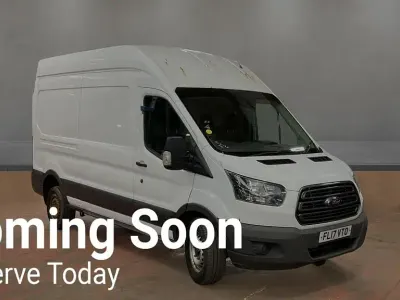 Used Ford Transit 130 HP (95 kW) 2017 White Van