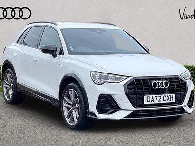 Used Audi Q3 Black Edition 147 HP (108 kW) 2022 White SUV